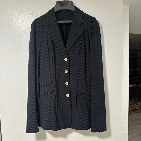 R.J. CLASSICS PALMETTO XTREME SOFT SHELL SHOW COAT - 6R BLACK TONAL - Picture 1 of 7